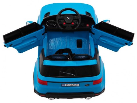 Samochód AUTO  na akumulator Start Run Niebieski