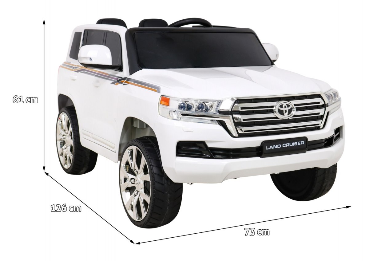 KOła EVA pILOT MP3 Samochód AUTO na akumulator Toyota Land Cruiser KOła EVA pILOT MP3 Samochód AUTO na akumulator Toyota Land Cruiser