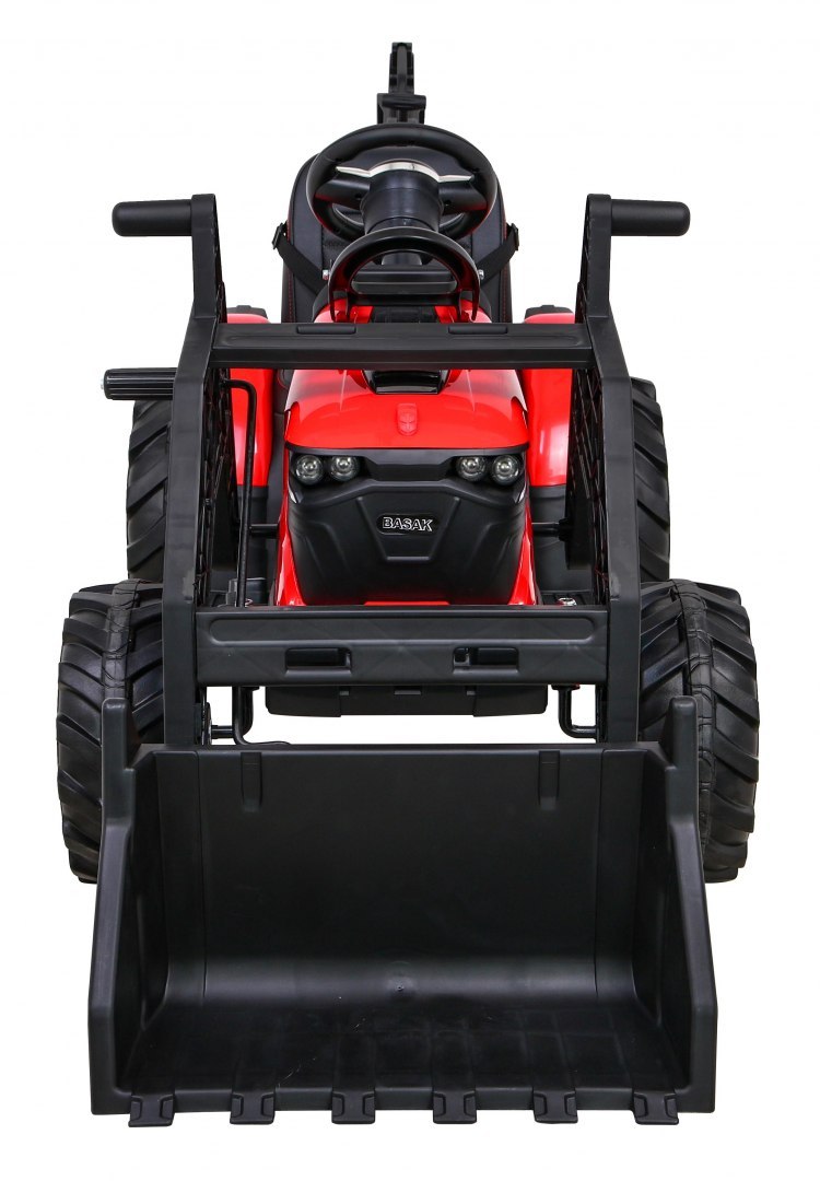 Samochód AUTO na akumulator Traktor Z Przyczepą 720-T Czerwony Samochód AUTO na akumulator Traktor Z Przyczepą 720-T Czerwony