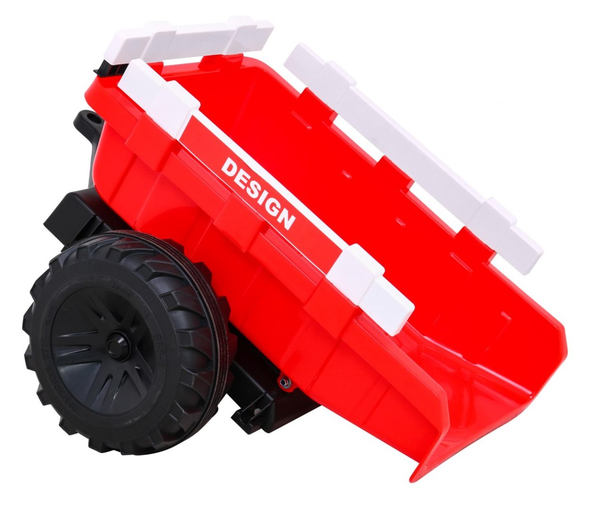 Samochód AUTO na akumulator Traktor Z Przyczepą 720-T Czerwony Samochód AUTO na akumulator Traktor Z Przyczepą 720-T Czerwony