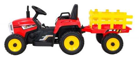 +przyczepa Traktor elektryczny na akumulator dla dzieci BLOW +przyczepa Traktor elektryczny na akumulator dla dzieci BLOW