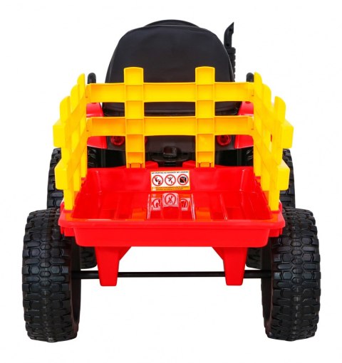+przyczepa Traktor elektryczny na akumulator dla dzieci BLOW +przyczepa Traktor elektryczny na akumulator dla dzieci BLOW