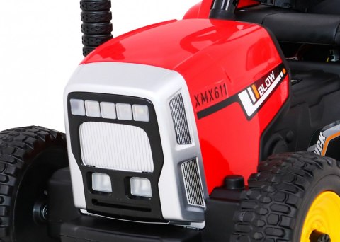 +przyczepa Traktor elektryczny na akumulator dla dzieci BLOW +przyczepa Traktor elektryczny na akumulator dla dzieci BLOW