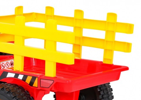 +przyczepa Traktor elektryczny na akumulator dla dzieci BLOW +przyczepa Traktor elektryczny na akumulator dla dzieci BLOW