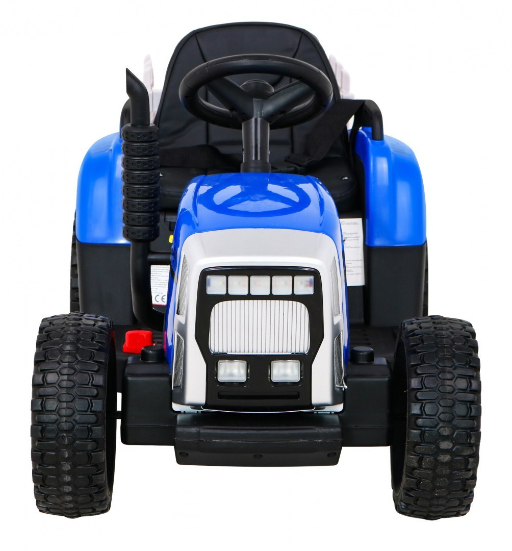 Samochód AUTO na akumulator Traktor z Przyczepą BLOW Niebieski Samochód AUTO na akumulator Traktor z Przyczepą BLOW Niebieski