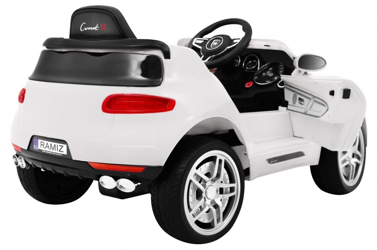 Samochód AUTO na akumulator Turbo-S Biały Samochód AUTO na akumulator Turbo-S Biały