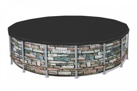 Pokrywa Na Basen Stelażowy 16FT 488cm BESTWAY