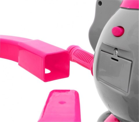 Rowerek 3 Kołowyrower  trzykołowy  Szczęśliwy Słoń Różowy