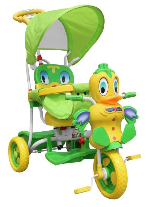Rowerek 3 Kołowy Wesoła Kaczka A11-2 Zielony