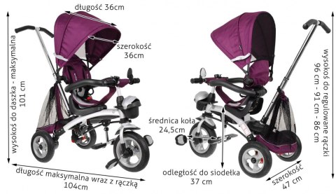 Rowerek Sportrike EXPLORER AIR Zielony