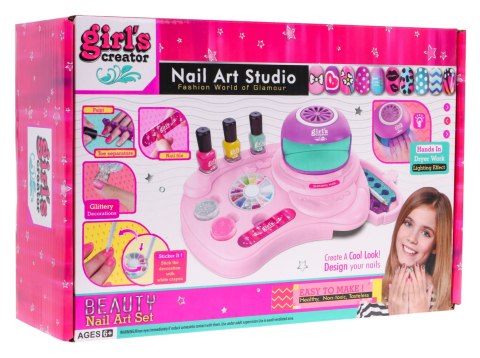 Zestaw do manicure dla dzieci 6+ Lakiery do paznokci + Suszarka Zestaw do manicure dla dzieci 6+ Lakiery do paznokci + Suszarka