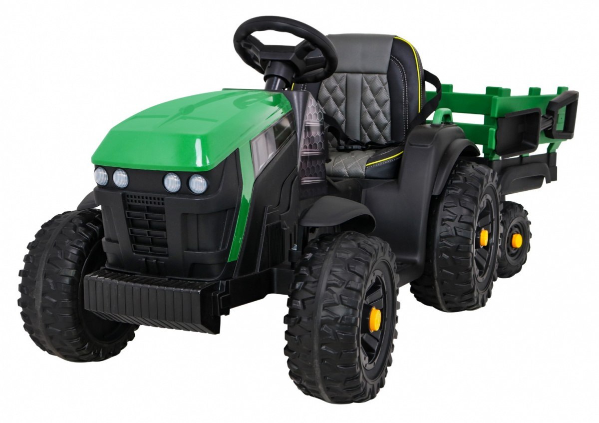 Traktor Titanium Z Przyczepą Zielony Traktor Titanium Z Przyczepą Zielony