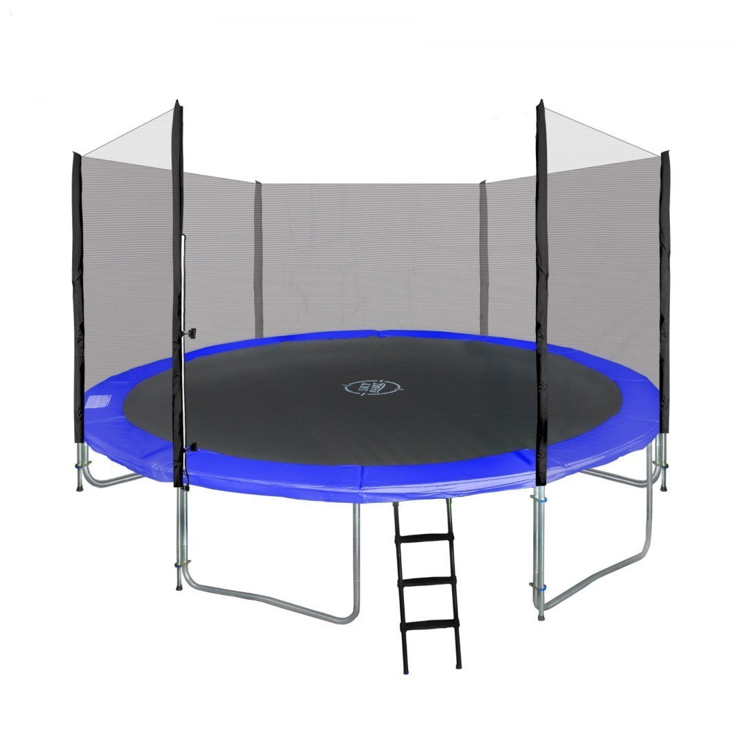 Trampolina Ogrodowa 14 FT 427cm Niebieska Trampolina Ogrodowa 14 FT 427cm Niebieska