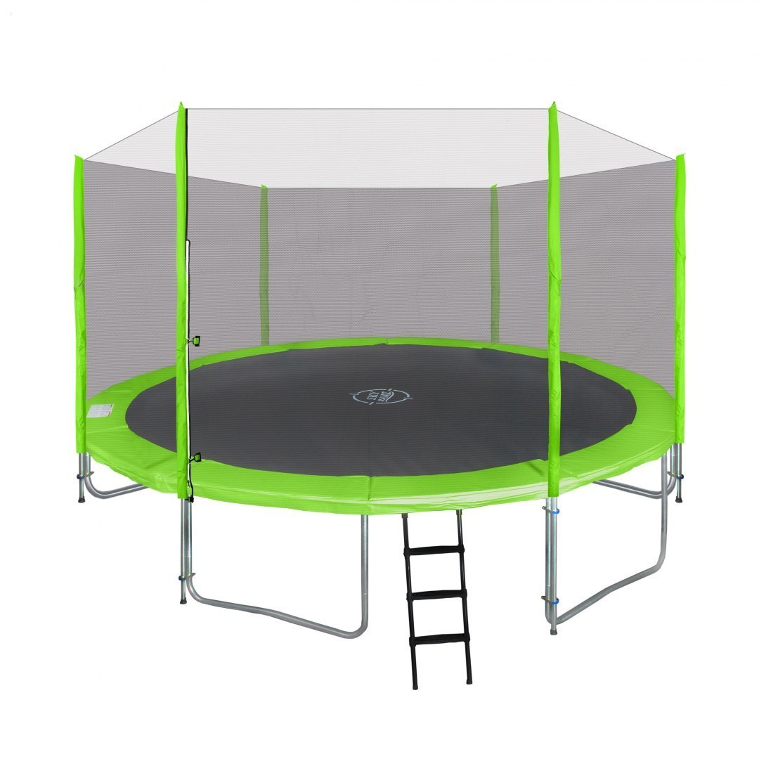 Trampolina Ogrodowa 14 FT 427cm Zielona Trampolina Ogrodowa 14 FT 427cm Zielona