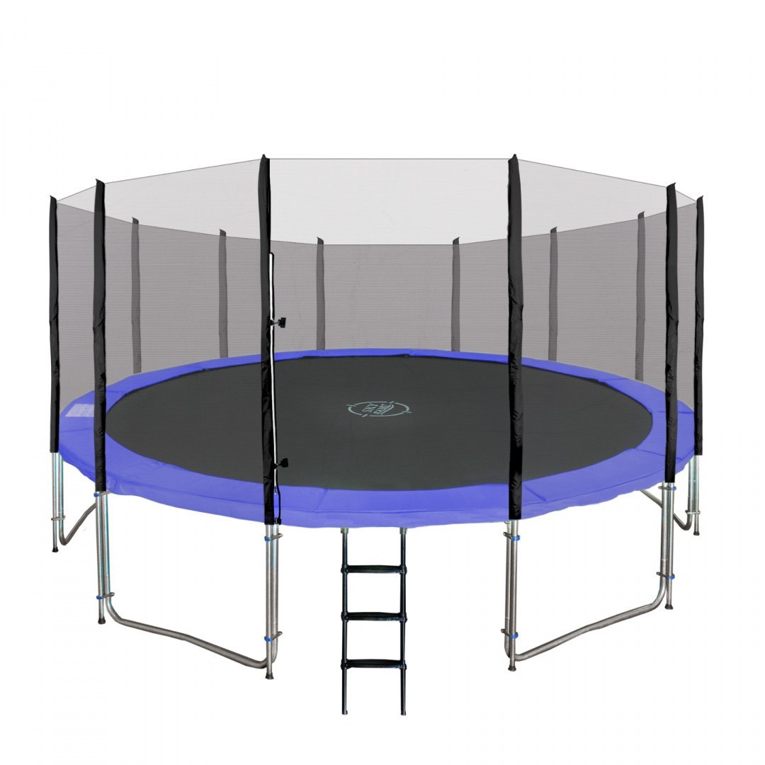 Trampolina Ogrodowa 16FT 487cm Niebieski Trampolina Ogrodowa 16FT 487cm Niebieski