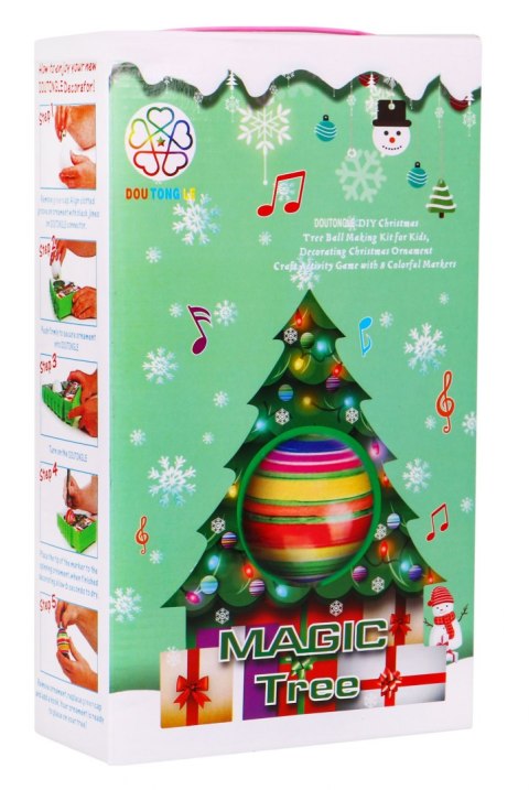 Kreatywny zestaw do malowania bombek dla dzieci 6+ Interaktywna ch