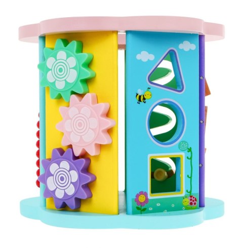 8w1 sensoryczna sorter klocki puzzle  wędka Kostka z Drewna zegar