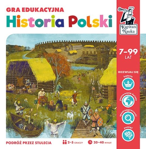 Gra edukacyjna planszowa Edukacyjna „Historia Polski"