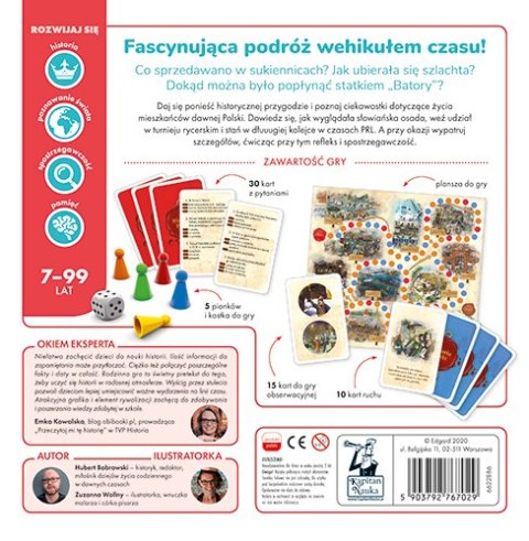 Gra edukacyjna planszowa Edukacyjna „Historia Polski"