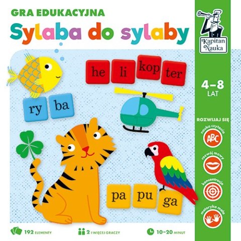 Gra edukacyjna planszowa Edukacyjna „Sylaba Do Sylaby"