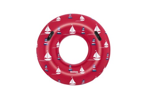 Kółko Do Pływania 119cm Czerwone BESTWAY