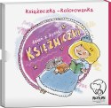 Kolorowanka-harmonijka "Dzień z życia księżniczki" książeczka dla dzieci