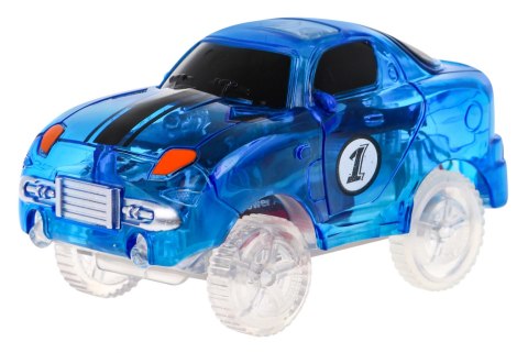 Elastyczny tor wyścigowy dla dzieci auto autka Świeci w ciemności