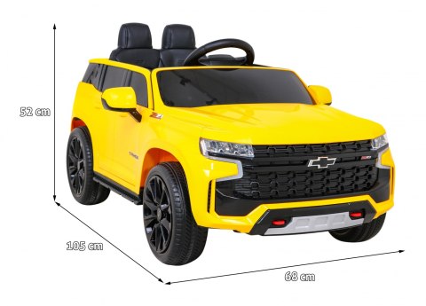 Pilot MNP3 Samochód AUTO na akumulator Chevrolet Tahoe Żółty