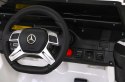 Samochód AUTO  na akumulator Mercedes G63 6x6 AMG Biały