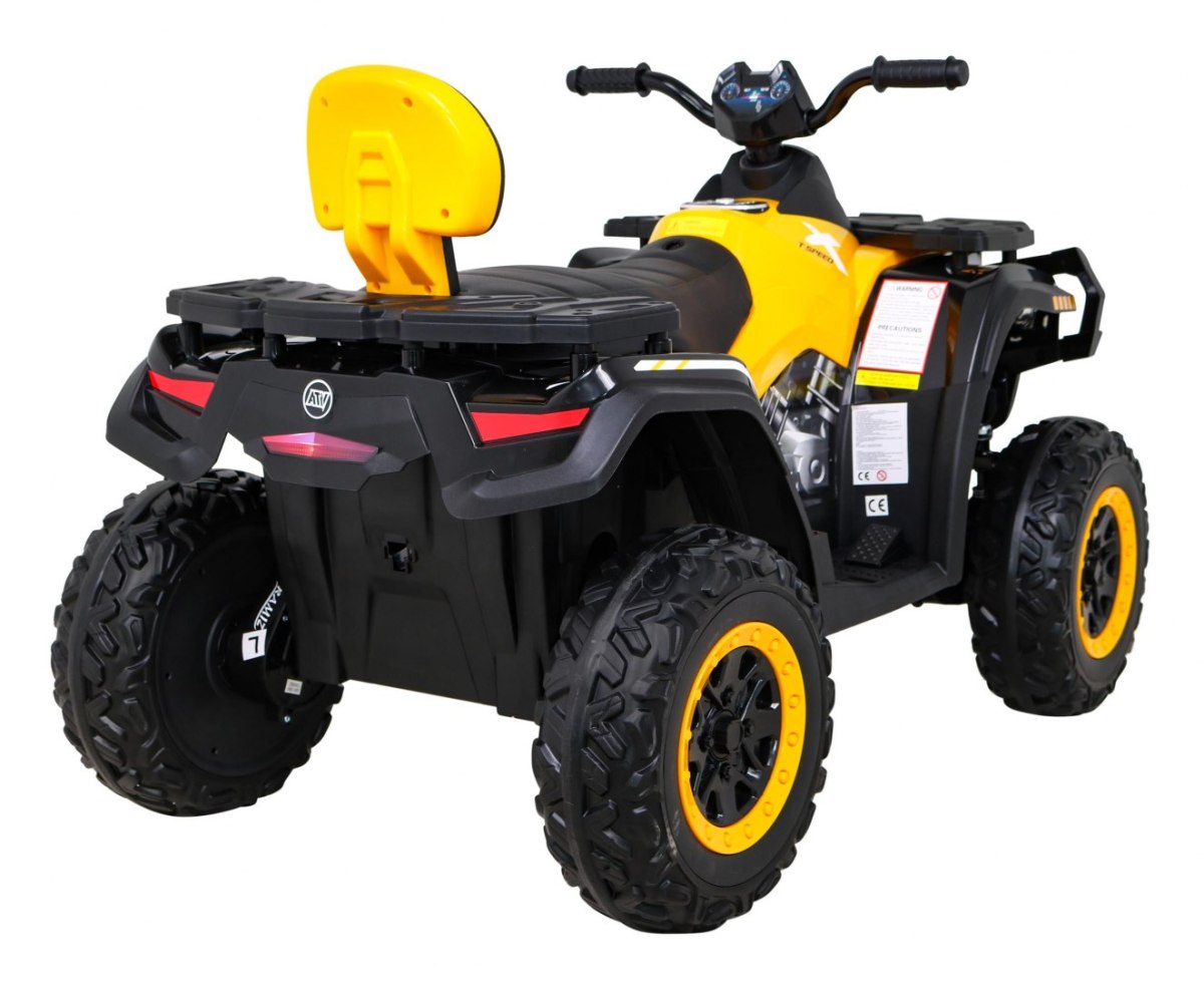 Quad elektryczny na akumulator XT-SPEED 4x4 Żółty Quad elektryczny na akumulator XT-SPEED 4x4 Żółty