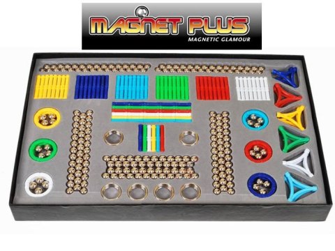 Klocki Magnetyczne MAGNASTIX 560 + tablica ZA0111 Klocki Magnetyczne MAGNASTIX 560 + tablica ZA0111