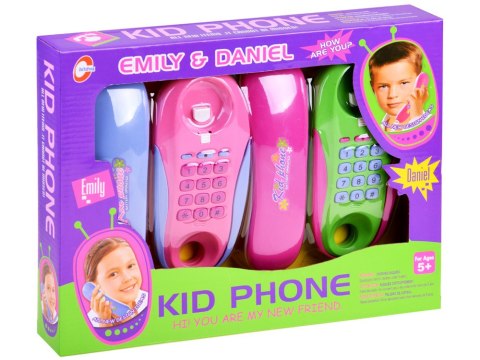 2x Aparat Intercom ZESTAW TELEFONICZNY telefon ZA1164