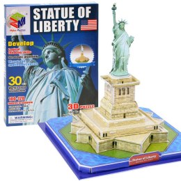 Przestrzenne Puzzle dla dzieci bajkowe bajki  3D Statua Wolności USA