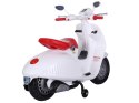 SKUTER Vespa motorek do jazdy boczne kółka PA0139