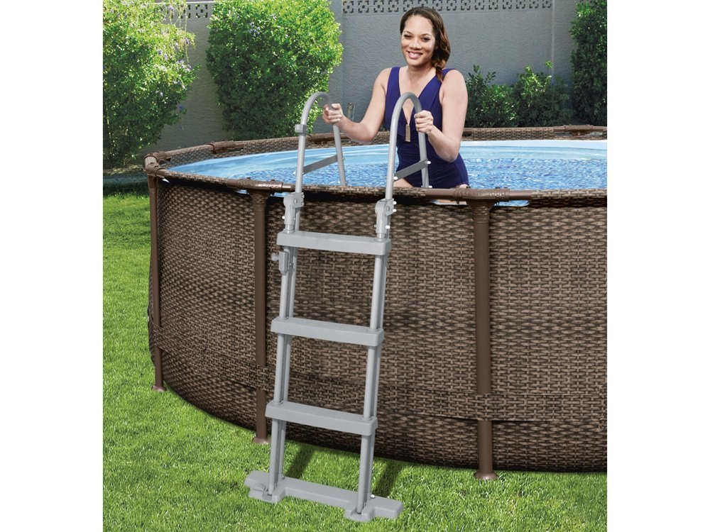 Bestway basen Stelażowy 366x100cm 9w1 rattan 56709 Bestway basen Stelażowy 366x100cm 9w1 rattan 56709