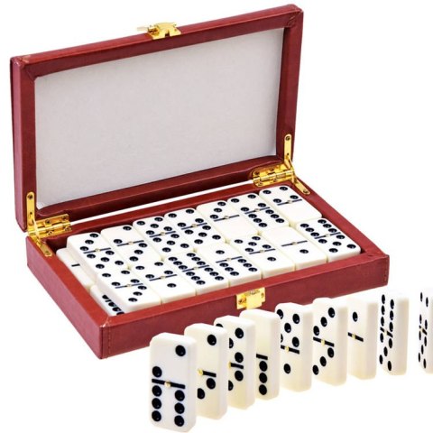 Gra logiczna DOMINO w eleganckie pudełko GR0335