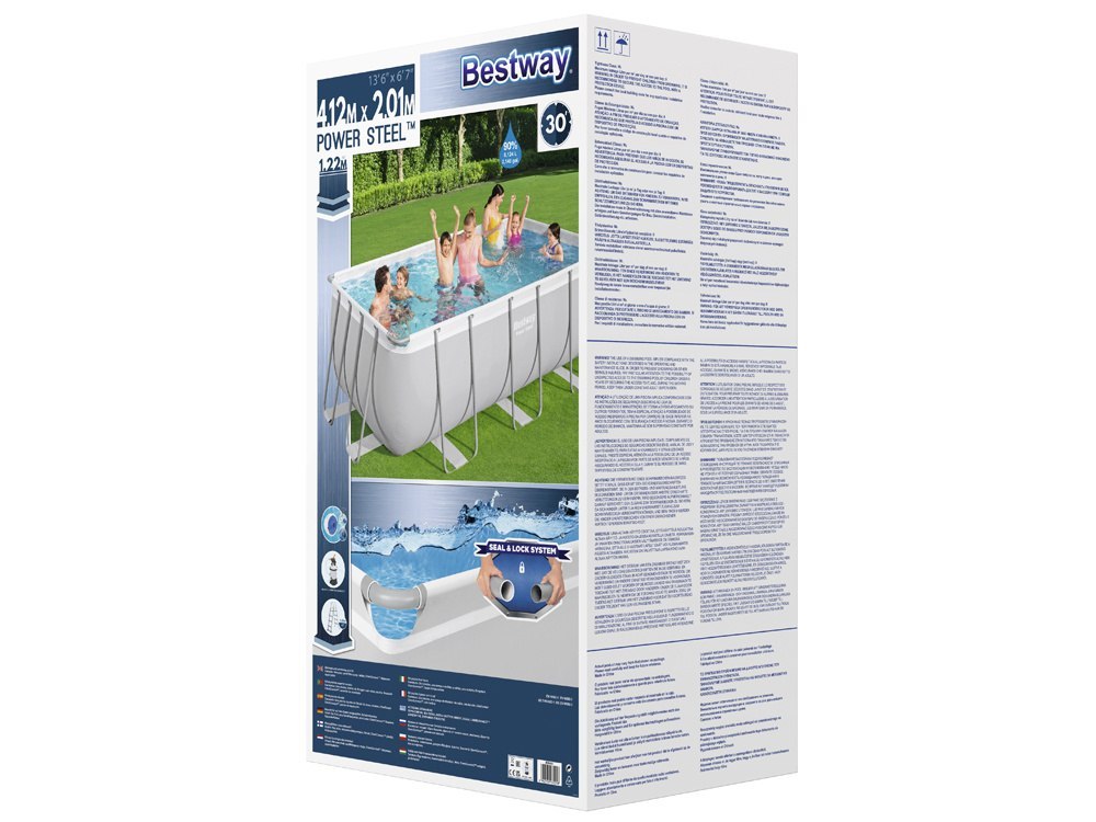 Bestway Basen stelażowy 412x201x122cm 10w1 56457 Bestway Basen stelażowy 412x201x122cm 10w1 56457