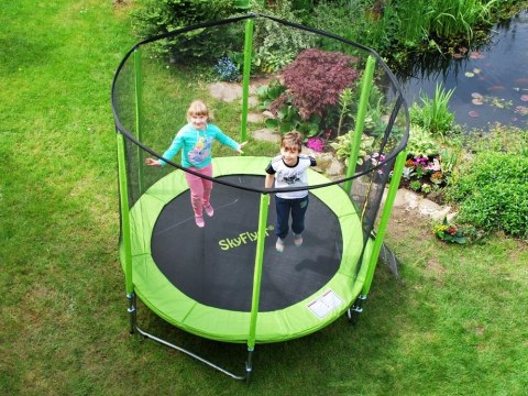 2w1 Trampolina ogrodowa SKYFLYER RING 2w1 244cm 8FT