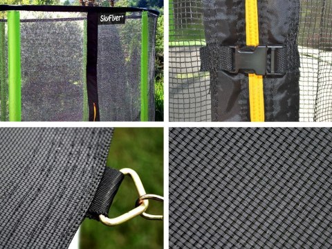 2w1 Trampolina ogrodowa SKYFLYER RING 2w1 244cm 8FT