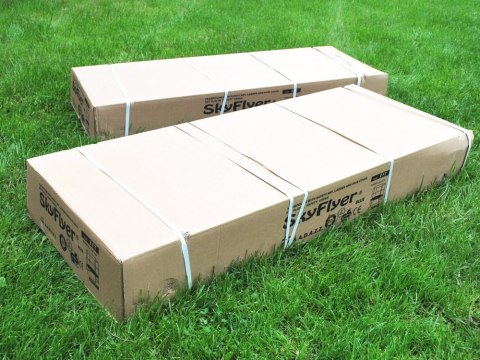 2w1 Trampolina ogrodowa SKYFLYER RING 2w1 244cm 8FT