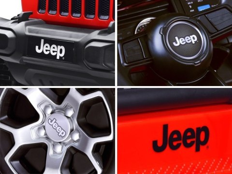4x4 skóra PILOT Autko na akumulator Jeep Wrangler Rubicon PA0223 4x4 skóra PILOT Autko na akumulator Jeep Wrangler Rubicon PA0223