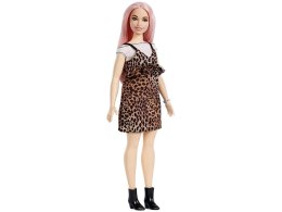 Barbie lalka Fashionistas sukienka panterka ZA3160
