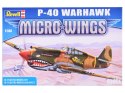 Revell Micro Wings Model P-40 Warhawk 1:144 RV0019