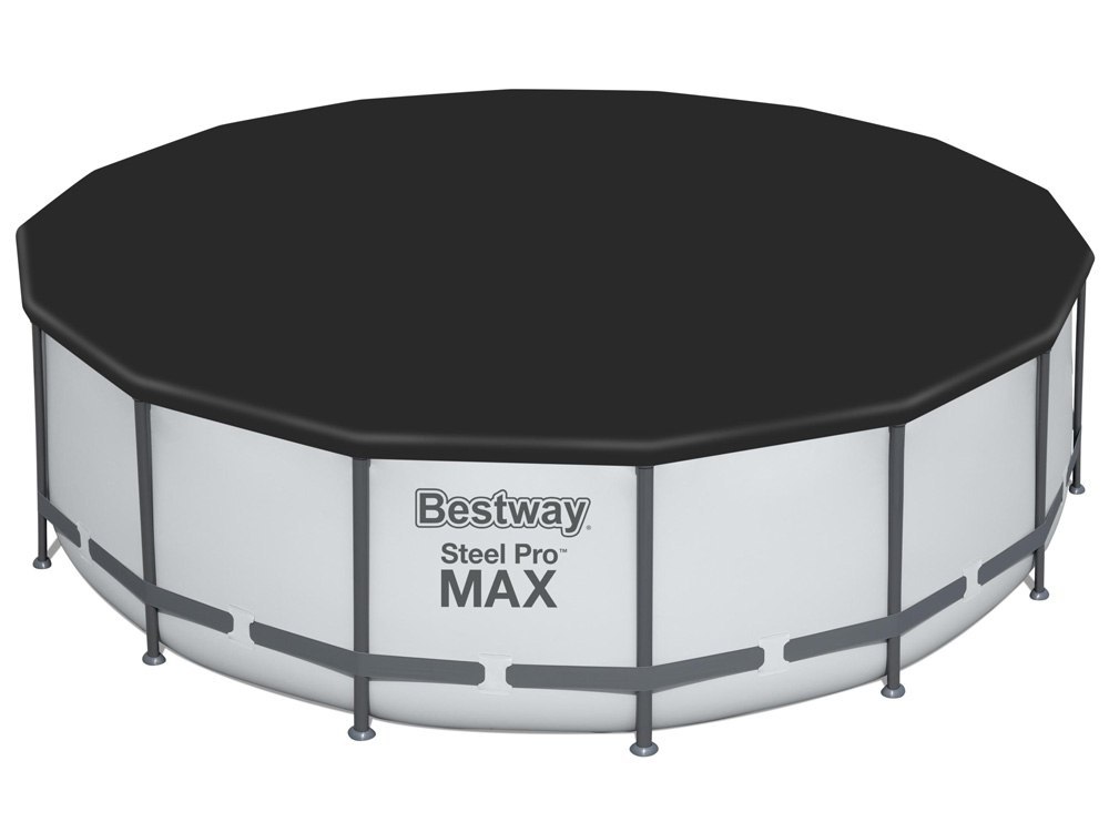 Bestway Basen stelażowy 488x122cm 10w1 szary 5612Z Bestway Basen stelażowy 488x122cm 10w1 szary 5612Z