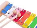 Drewniany zestaw instrumentów 4w1 zabawka IN0134