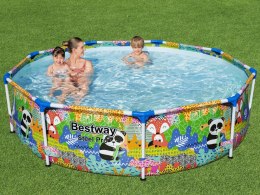 Bestway kolorowy basen stelażowy 274x66 cm 5612F