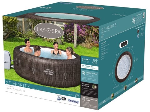 Bestway jacuzzi Lay-Z-Spa St. Moritz 5 - 7os 60023 Bestway jacuzzi Lay-Z-Spa St. Moritz 5 - 7os 60023