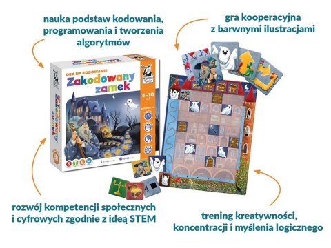 Kapitan Nauka Zakodowany Zamek gra logiczna GR0487 Kapitan Nauka Zakodowany Zamek gra logiczna GR0487