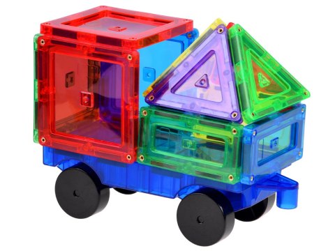 Edukacyjne Klocki magnetyczne PANELE 100ele ZA3860