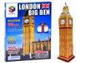 Puzzle dla dzieci bajkowe bajki  3D 30-elementów Londyn Big Ben ZA3802